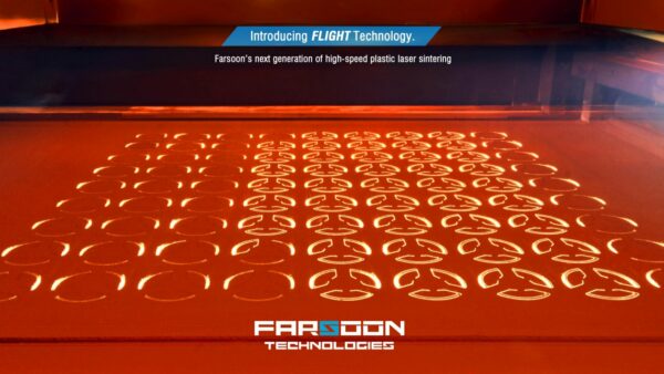 Flight Plastic Laser Sintering Array