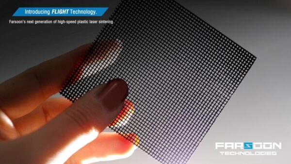 Flight Plastic Laser Sintering Grid detail